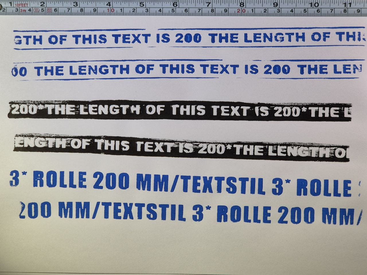 Schriftroller (mit Acrylic marker) - Image 8