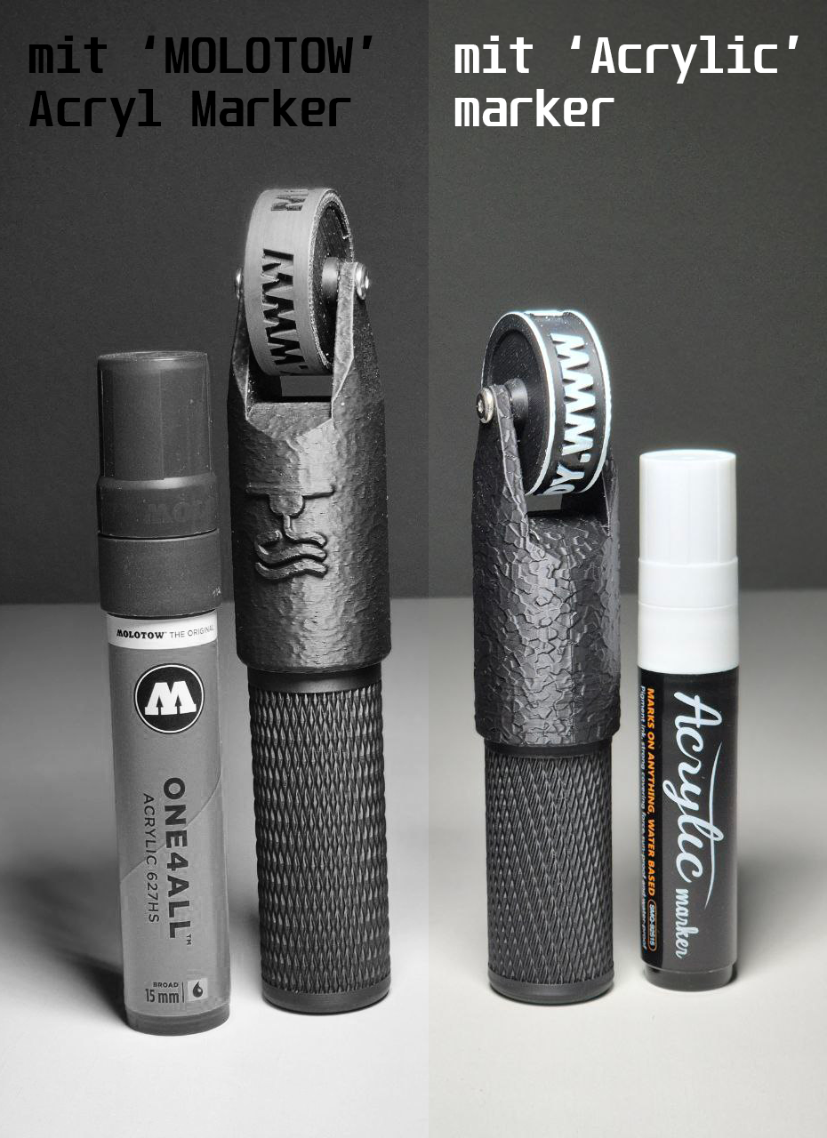 Schriftroller (mit Acrylic marker) - Image 1
