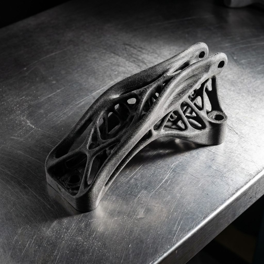 Leichtbau Aerospace Komponente aus PA12-CF