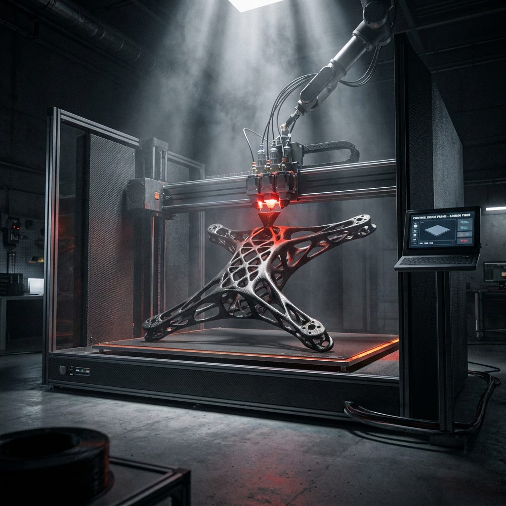Die Revolution des industriellen 3D-Drucks: Carbon, PEEK und die Zukunft der Fertigung