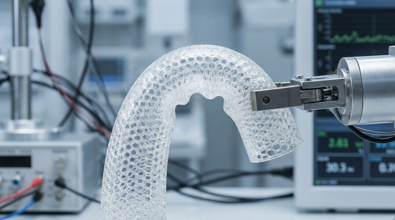 Flexibles 3D-gedrucktes TPU-Gelenk demonstriert extreme Elastizität in der Robotik