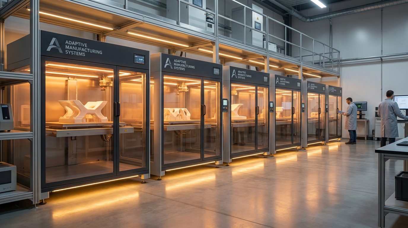 Industrielle 3D-Drucker mit Hochtemperatur-Baukammer drucken PEEK-Bauteile