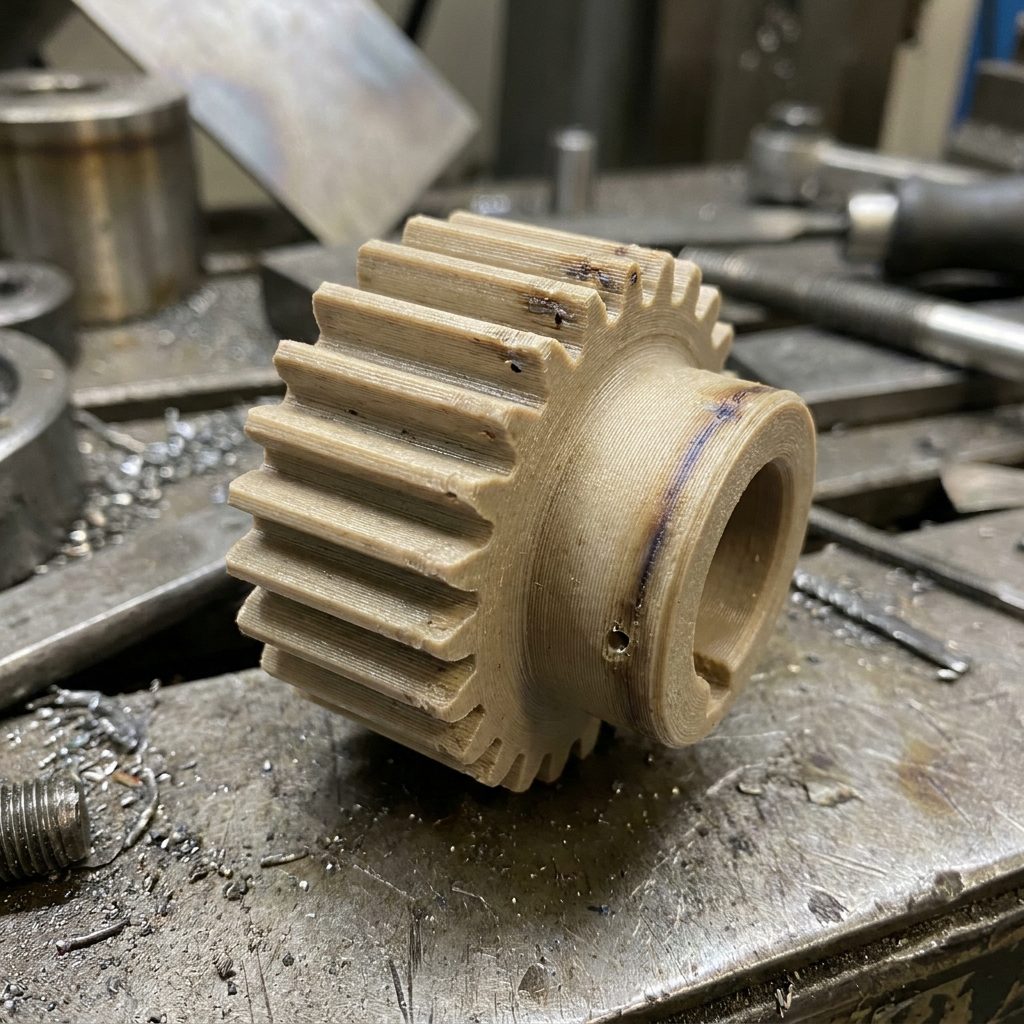 3D gedrucktes PEEK Zahnrad für die Industrie